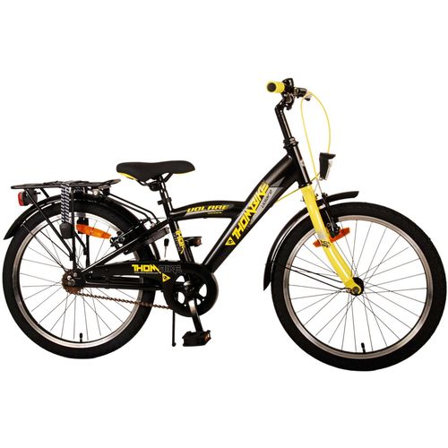 Volare Thombike 20" dječji bicikl s dvije ručne kočnice crno-žuti slika 2