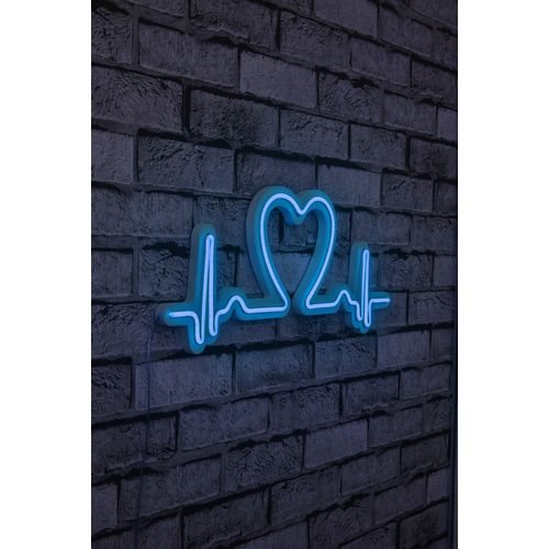 Wallity Ukrasna plastična LED rasvjeta, Love Rhythm - Blue slika 1