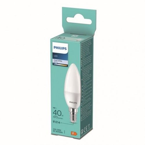 Philips led sijalica 5w(40w) b35 e14 cw fr nd 1pf/12,929003604080, slika 1