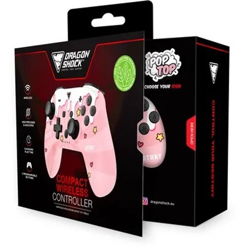 Dragonshock Poptop Wireless Controller Sweet Pink Switch, PC, Mobile slika 3