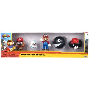 Super Mario Bros paket s 5 figura - 6,5 cm