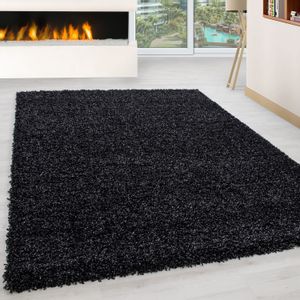 LIFE1500ANTHRAZIT Anthracite Carpet (120 x 170)