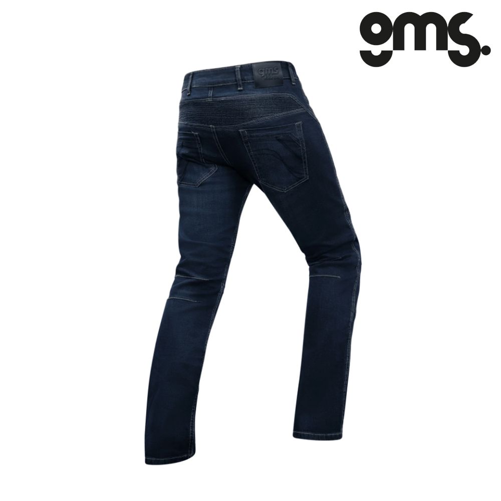 Pantalone - hlače - farmerke za motor GMS Viper - Plave vel.32/32 slika 3