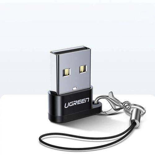 Adapter UGREEN, USB-A (M) na USB-C (Ž), crni slika 1