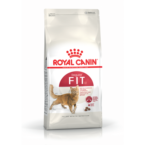 ROYAL CANIN FHN Fit 32, potpuna i uravnotežena hrana za odrasle mačke starije od godinu dana. Umjerena aktivnost (in & outdoor), 2 kg slika 1
