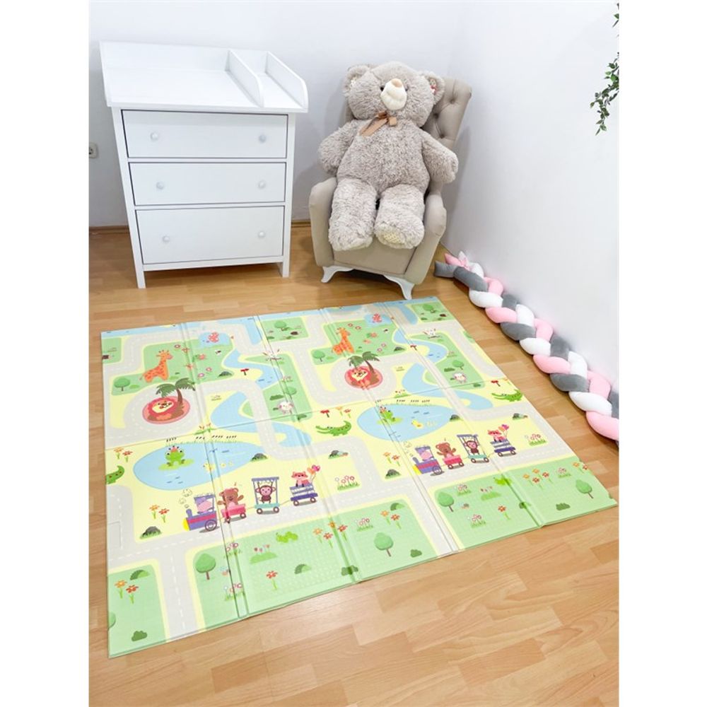 Eckhert Dvostrana sklopiva podloga za igru 180x150cm 21219 slika 1
