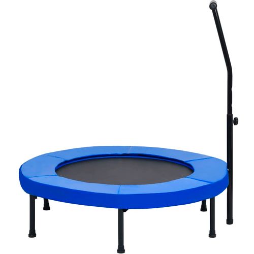 Trampolin za vježbanje s ručkom i sigurnosnim jastučićem 102 cm slika 18