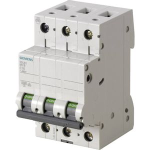 Siemens 5SL6316-6  zaštitna sklopka za vodove    3-polni 16 A  400 V