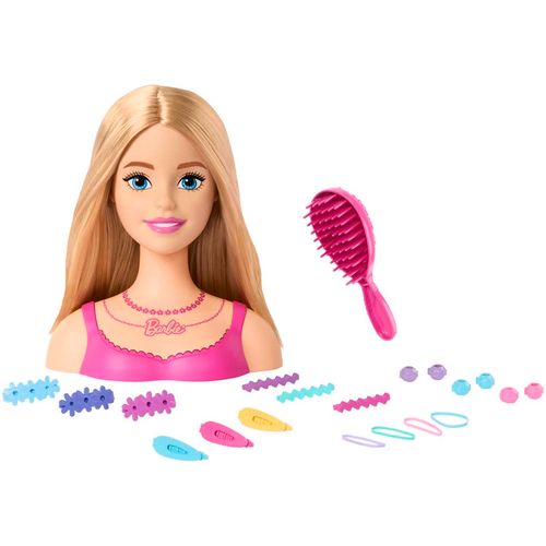 Barbie glava za šminkanje i friziranje slika 2