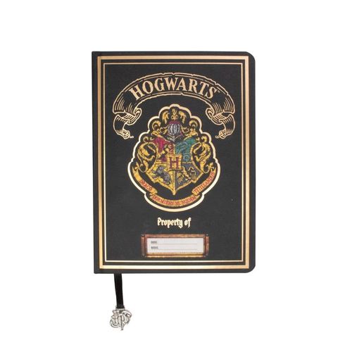 BLUE SKY HARRY POTTER A5 CHUNKY NOTEBOOK BLACK slika 1