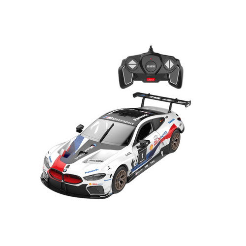 Licencirani auto na daljinsko upravljanje i sastavljanje 1:18 BMW M8 GTE - bijeli - 66 elemenata slika 3