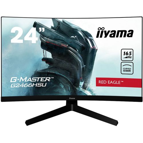 IIYAMA Gaming monitor 23.6 VA zakrivljeni G-MASTER - G2466HSU-B1 slika 1
