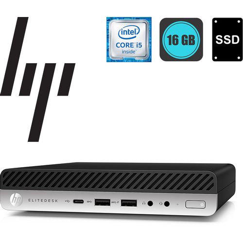 HP EliteDesk 800 G5 DM i5-9500, 16GB, 240GB SSD - rabljeni uređaj slika 2