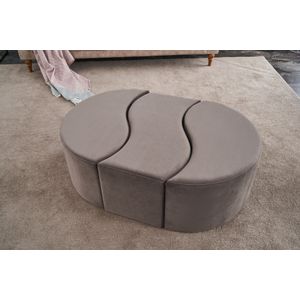 Alya Puf - Luksuzni Tabaure od Mink Velvet Materijala