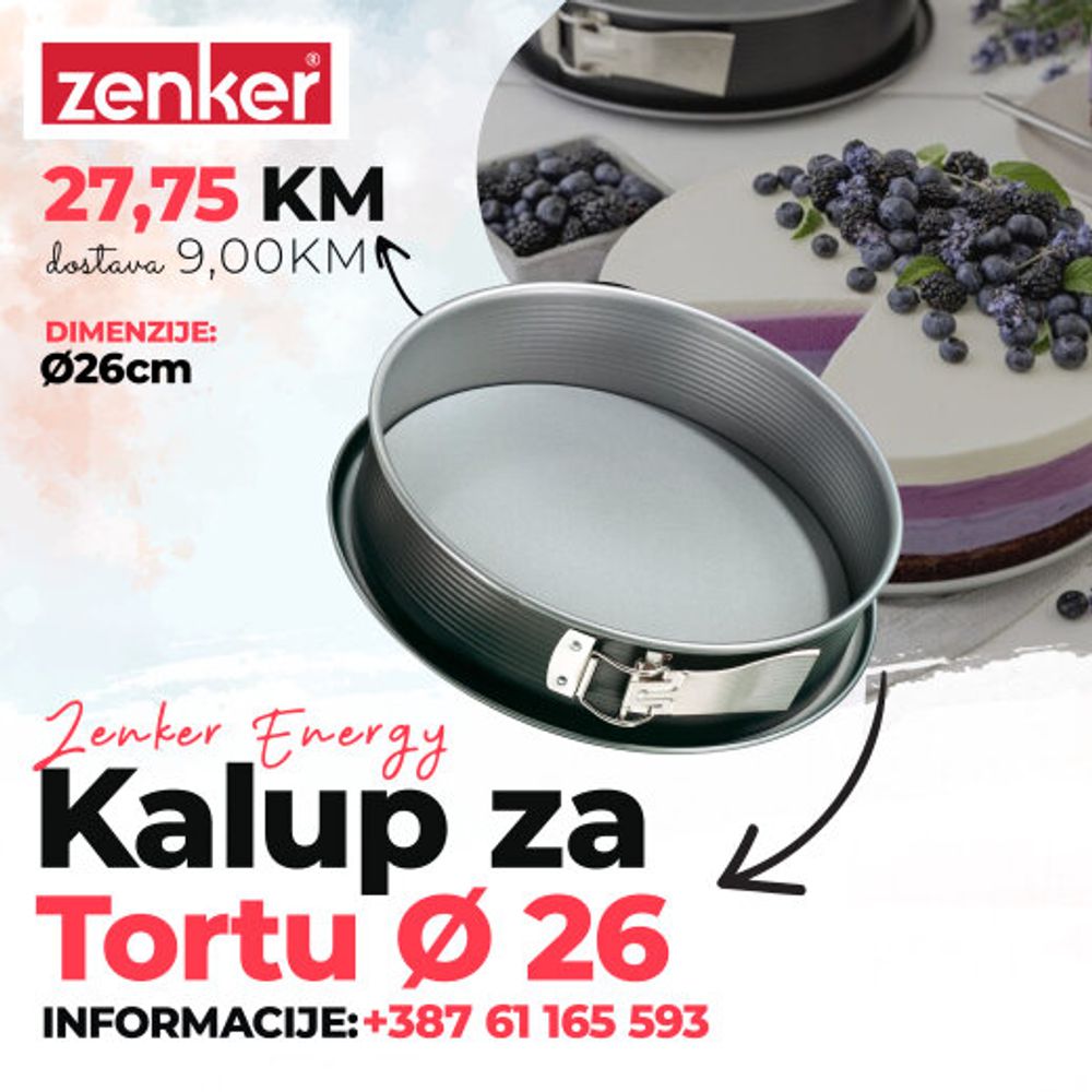 Energy Kalup za tortu 26 cm slika 1
