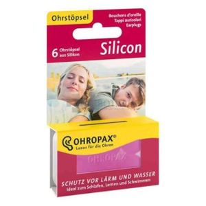 OHROPAX Silikonski Čepići za Uši - 6 Komada