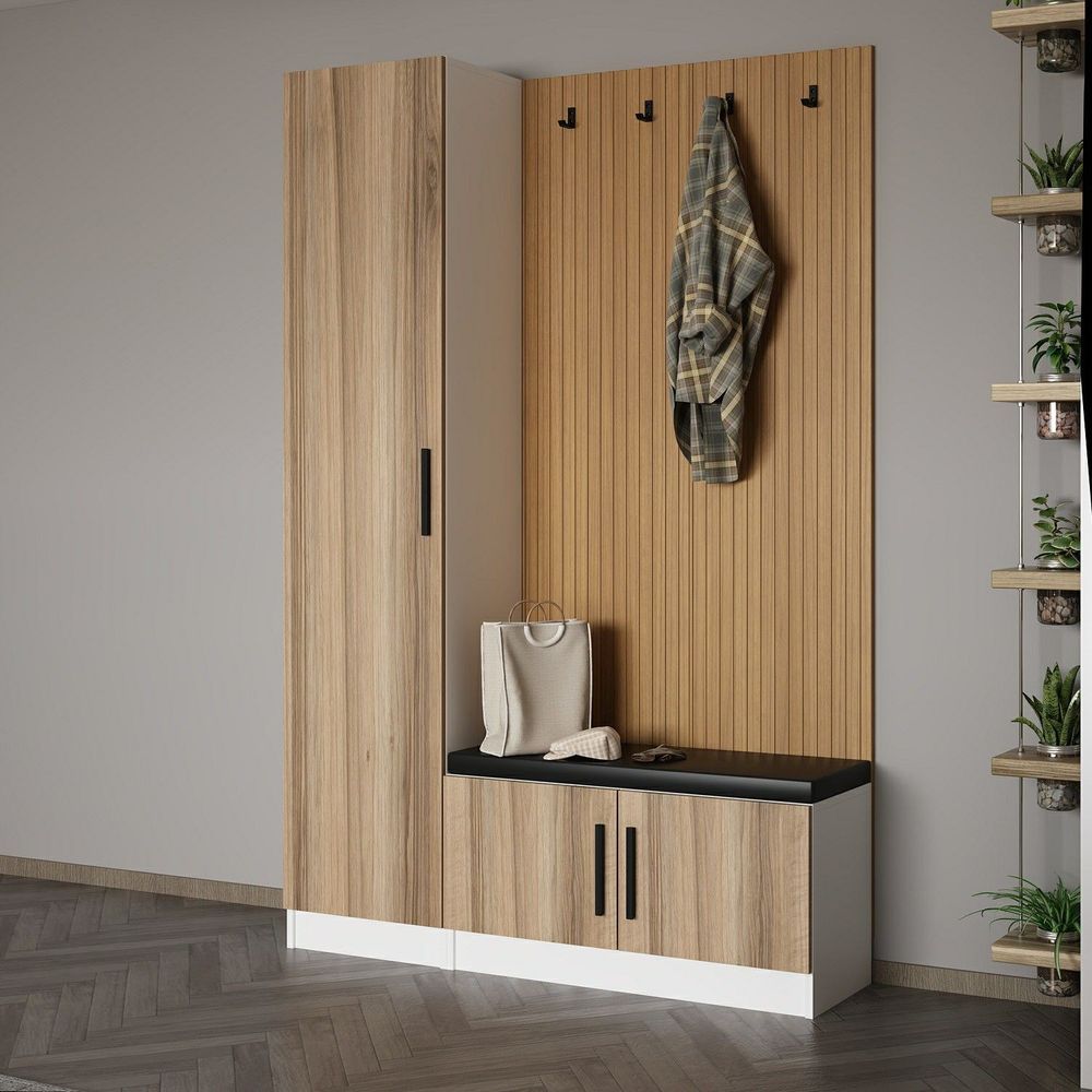 Hall stand Noah - 8300, boja / nijanse orah slika 3