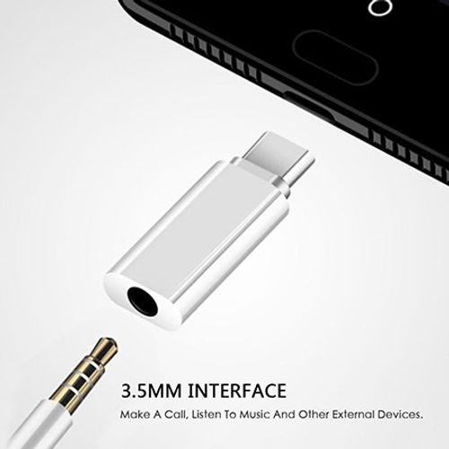 Adapter sa USB TIP-C (muški) na 3,5mm (ženski)  za priključivanje slušalica na mobilni telefon slika 3