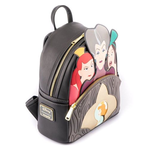 Loungefly Disney Ruksak Pepeljuga Zla Maćeha i Polusestre Zlikovci 26cm slika 2