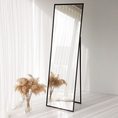 Cool Ayna / Metal Çerçeve / 170x50cm Black Cheval Mirror slika 8