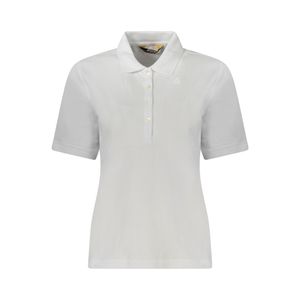 K-WAY POLO SHORT SLEEVE WOMEN WHITE