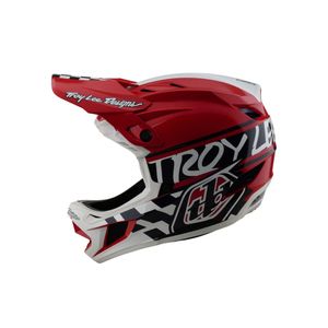 Kaciga TLD D4 POLYACRYLITE FIFTY-50 WHITE RED