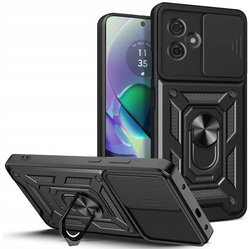 Techsuit – serija CamShield zaštitna maskica za Motorola Moto G54 – crna slika 1