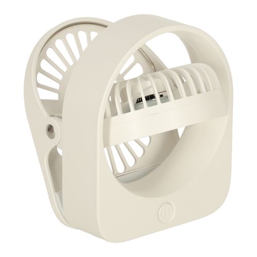 Mini ventilator s kopčom bijeli  slika 6