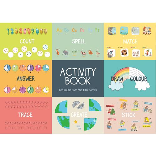 Bojanka za djecu Creative ACTIVITY BOOK 75301 slika 1