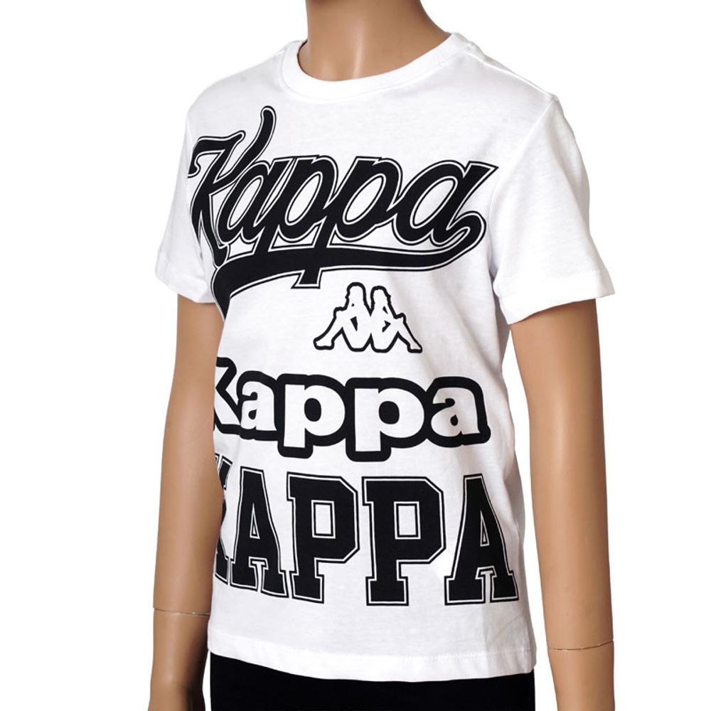 Kappa Dječija majica kratkih rukava Logo DEPV2244B, Bijela slika 1