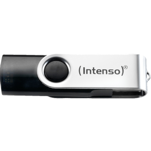 (Intenso) USB Flash Drive 16GB Hi-Speed, Basic Line, srebrna/crna - BULK-USB 2.0 - 16GB/Basic Line