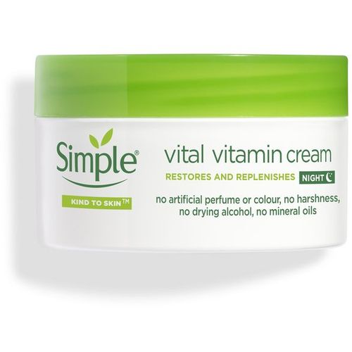 Simple Kind to Skin Vital Vitamin noćna krema za lice 50 ml slika 1