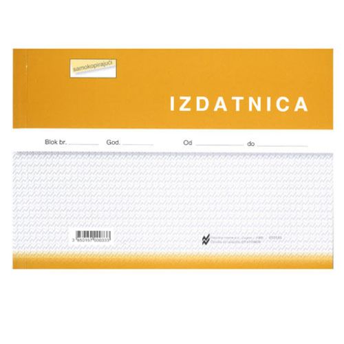 I-17/NCR IZDATNICA; Blok 3 x 50 listova, 21 x 14,8 cm slika 1