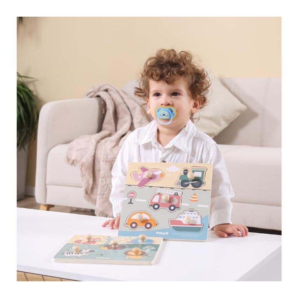 Viga 44068 polarb puzzle s ručkama - životinje slika 7