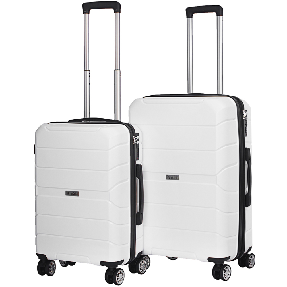 0993 Kofer Adria - Set od dva komada, Bijeli slika 1