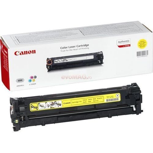 Canon toner CRG-718Y, žuti slika 1