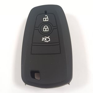 Silikonska navlaka za ključ Ford tip 10 crna (tri tipke)