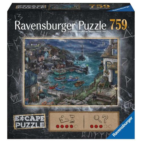 Puzzle Ravensburger 17528 Escape - Treacherous Harbor 759 Dijelovi slika 1