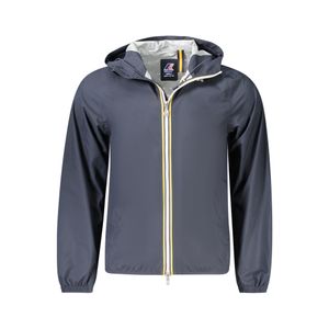 K-WAY MEN'S SPORTS JACKET BLUE