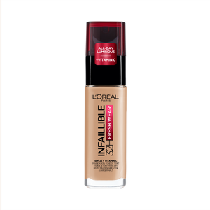 L'Oreal Paris Infaillible 32H Fresh Wear tečni puder 140 Golden Beige