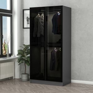 Kale Glass Anthracite - 210 Black
Anthracite Wardrobe