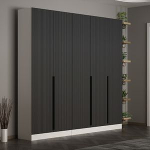 Hall stand Noah - 8267, boja / nijanse antracit