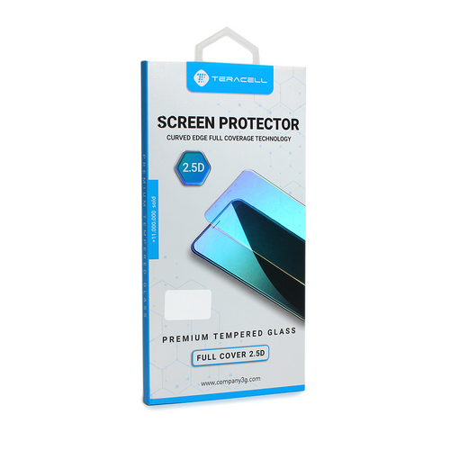 Tempered glass 2.5D full glue za Realme C35 crni slika 1