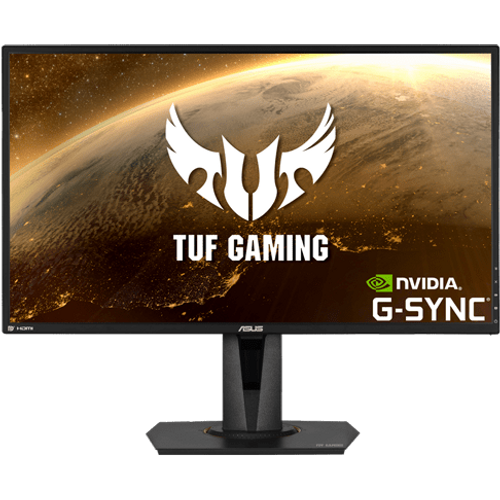 ASUS Monitor TUF VG27AQ 27" IPS 2560x1440 165HZ 1ms MPRT HDMIx2 DP G-sync Freesync VESA pivot crna slika 1