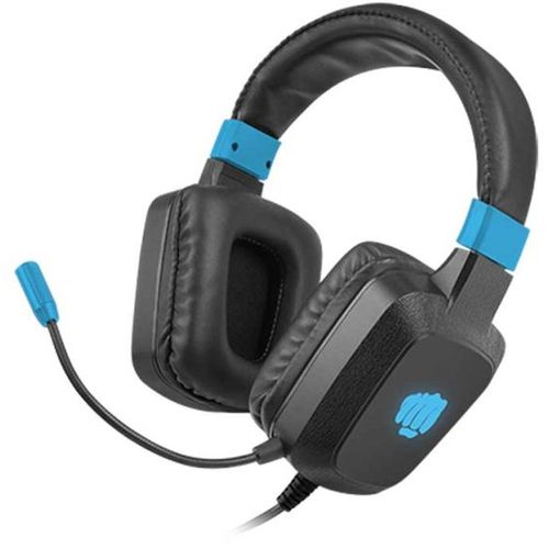 Natec NFU-1584 FURY RAPTOR, Gaming Headset with Volume Control, 3.5mm Stereo, LED Backlit (USB), Black/Blue slika 1