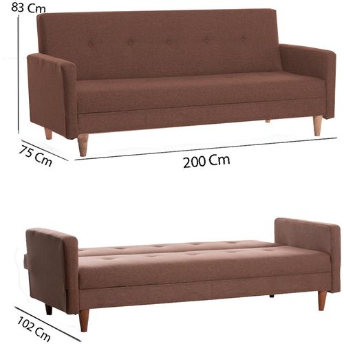 Atelier Del Sofa Trosjed, Hiko - Brown slika 7