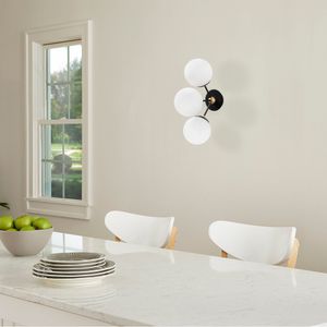 Gondol - 3021 Crno-Bijela Zidna Lampa