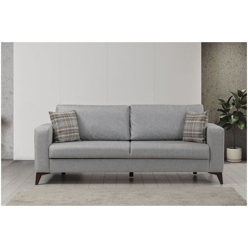 Kristal 3 - Light Grey Light Grey 3-Seat Sofa-Bed slika 2