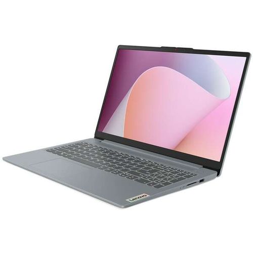 Lenovo IdeaPad Slim 3 15IAN8 (Arctic Grey) 82XB0058YA  8-Core i3-N305 1.8-3.8GHz/6MB 8GB DDR5 256GB-SSD-NVMe 15.6" FHD (1920x1080) AG 720p UHD-Graphics WiFi-AC HDMI SD-Rdr BT5.1 TPM USB-C/DP NumPad 47Wh 1.65kg DOS slika 1