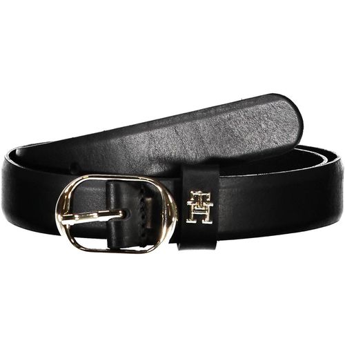 TOMMY HILFIGER LEATHER BELT WOMEN BLACK slika 1